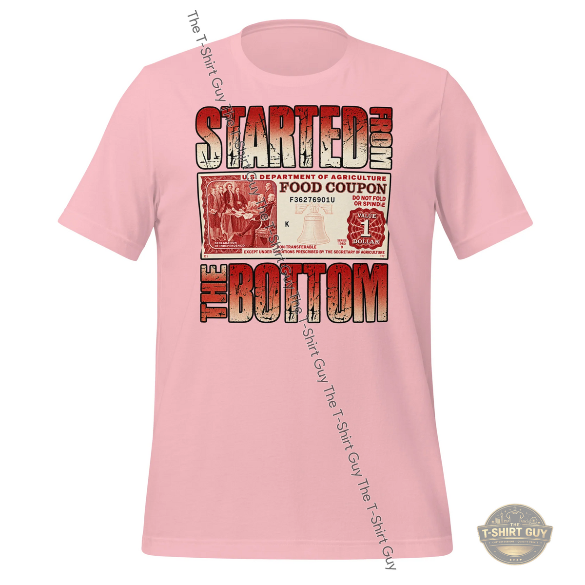 Watermarked - Started From The Bottom Unisex t-shirt
