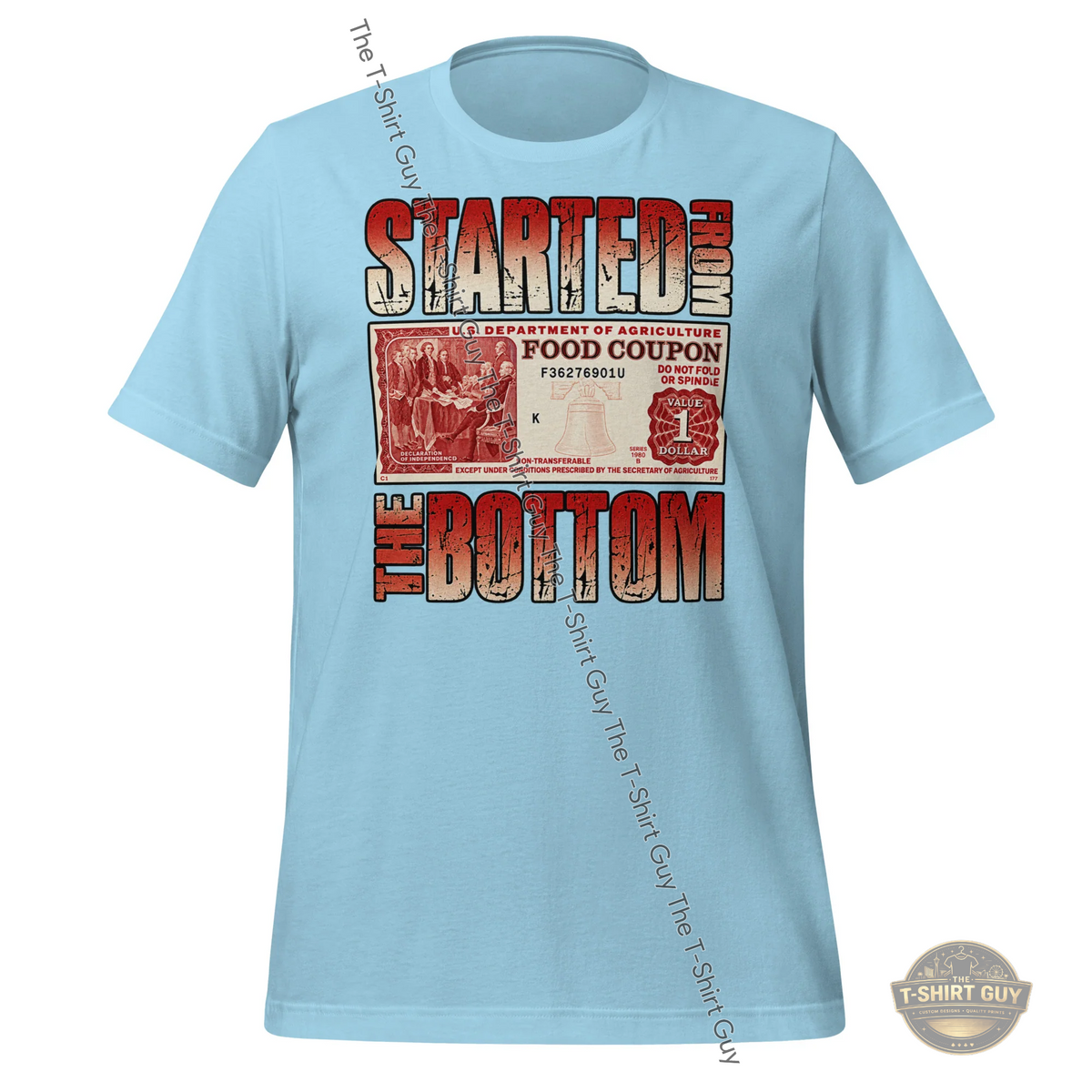 Watermarked - Started From The Bottom Unisex t-shirt