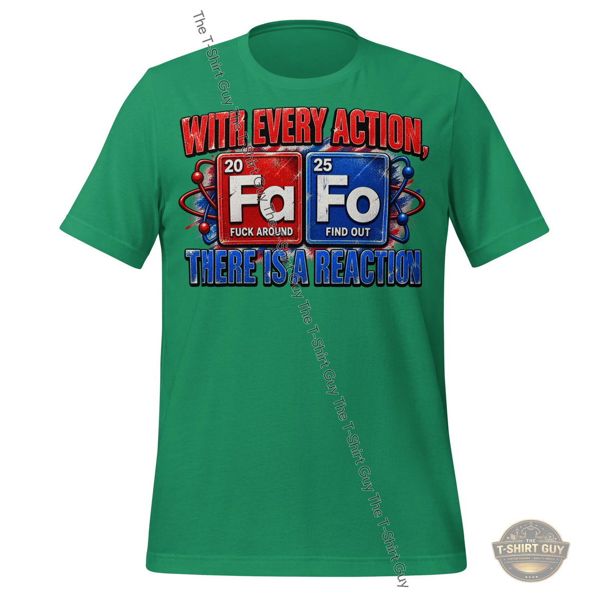 Watermarked - With Every Action There Is A Reaction Unisex t-shirt