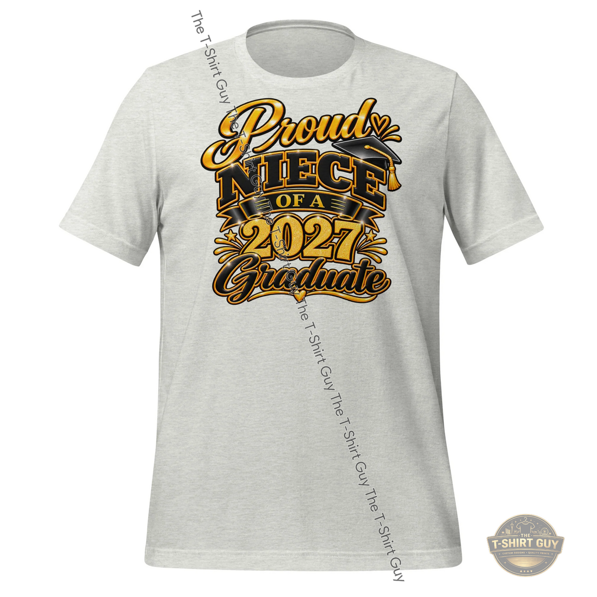 Watermarked - Proud Niece of a 2027 Graduate Unisex t-shirt