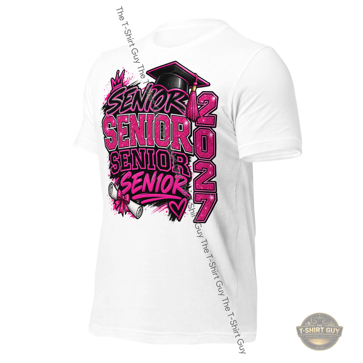 Watermarked - Senior 2027 Graduation Unisex t-shirt