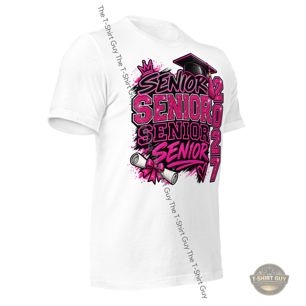 Watermarked - Senior 2027 Graduation Unisex t-shirt