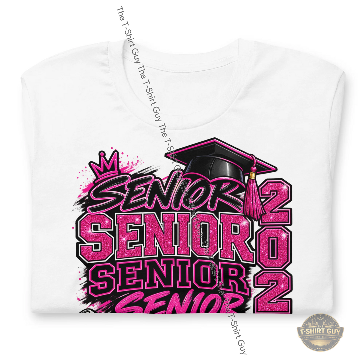 Watermarked - Senior 2027 Graduation Unisex t-shirt