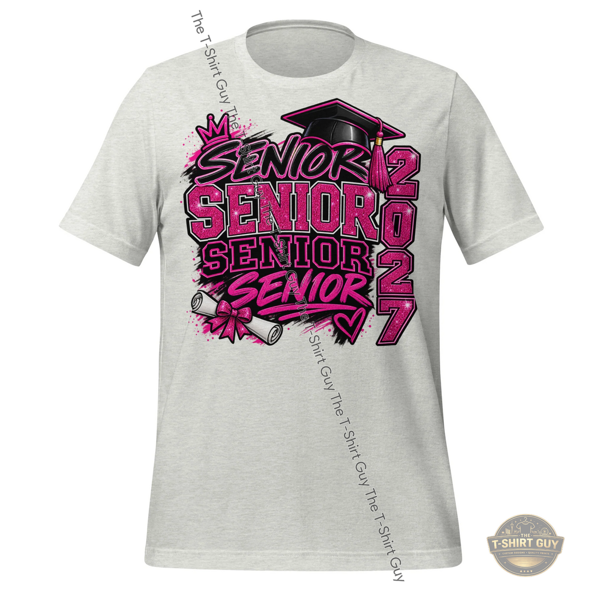 Watermarked - Senior 2027 Graduation Unisex t-shirt