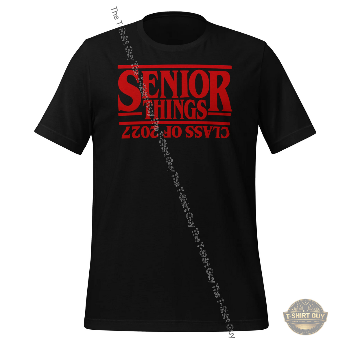 Watermarked - Senior Things Class of 2027 Unisex t-shirt
