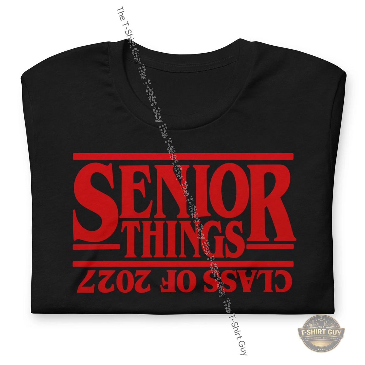 Watermarked - Senior Things Class of 2027 Unisex t-shirt