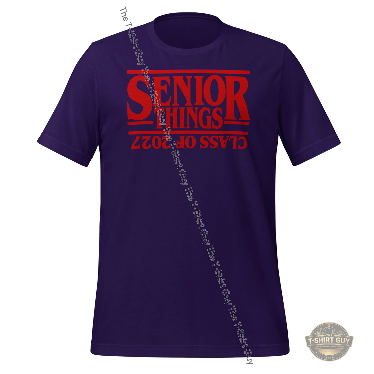 Watermarked - Senior Things Class of 2027 Unisex t-shirt