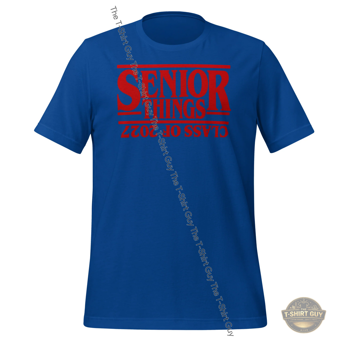 Watermarked - Senior Things Class of 2027 Unisex t-shirt