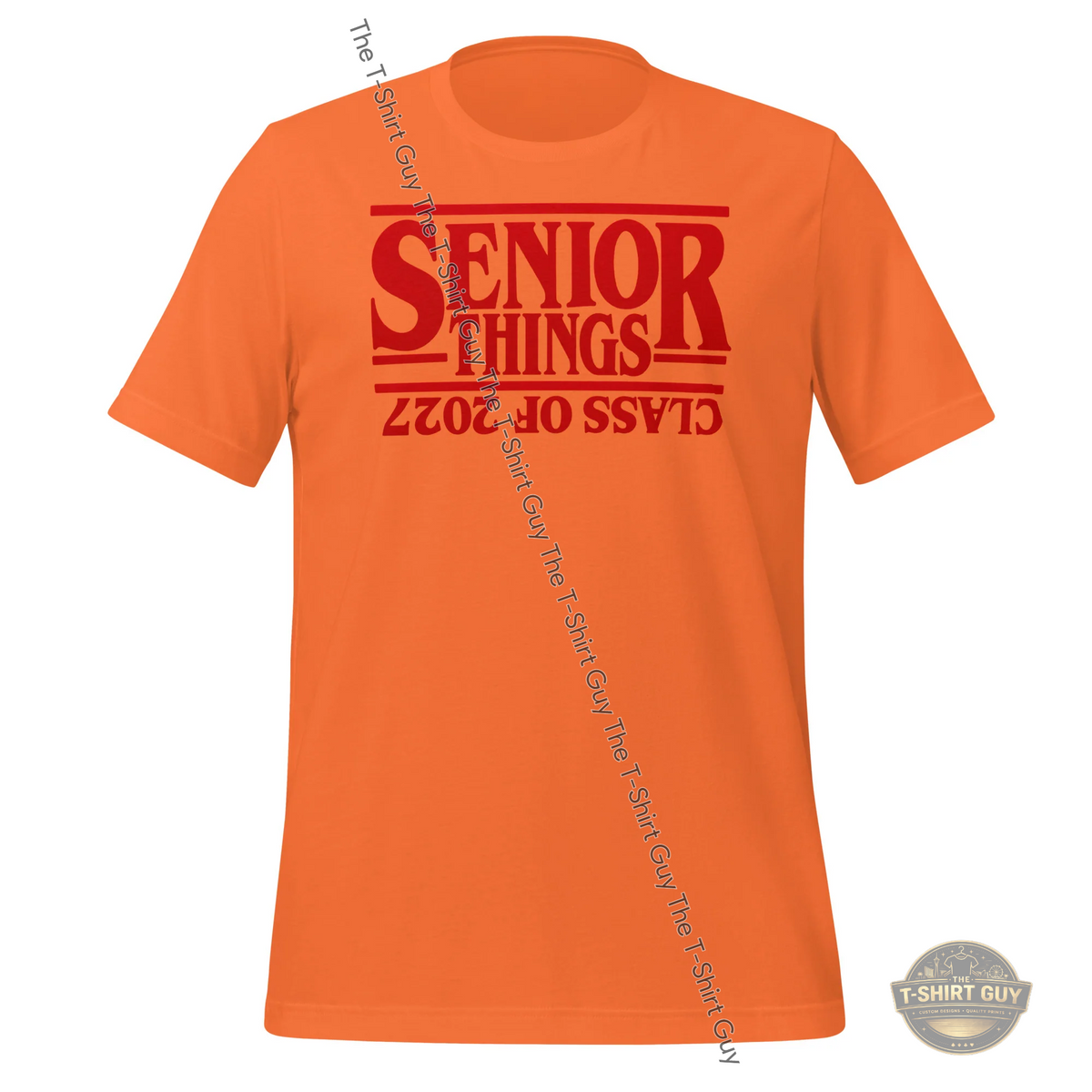 Watermarked - Senior Things Class of 2027 Unisex t-shirt