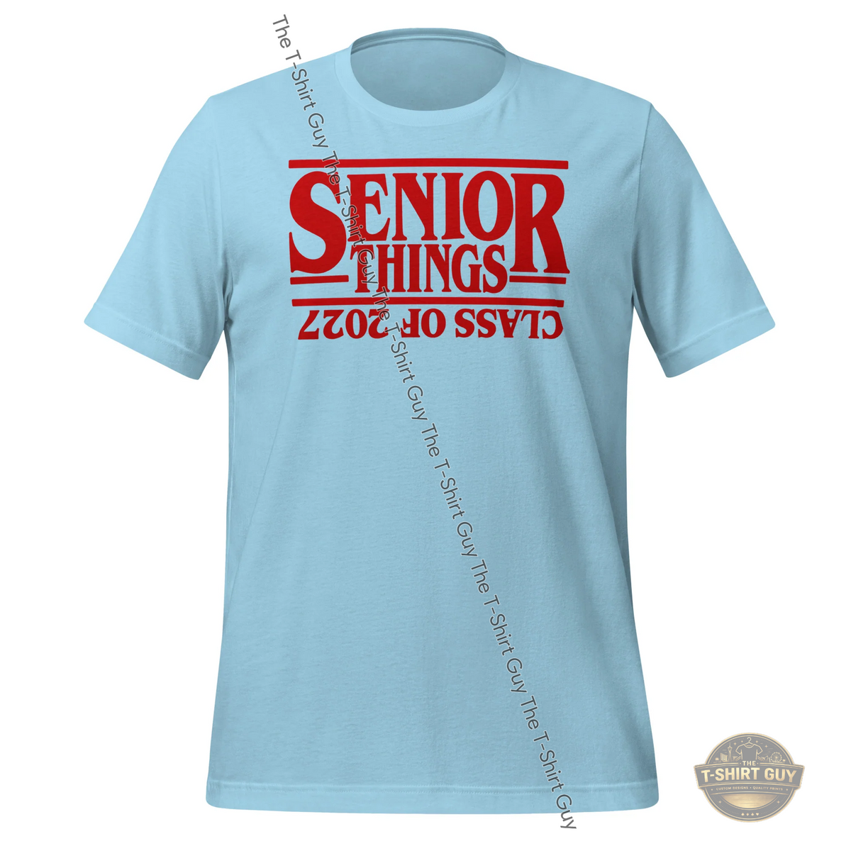 Watermarked - Senior Things Class of 2027 Unisex t-shirt