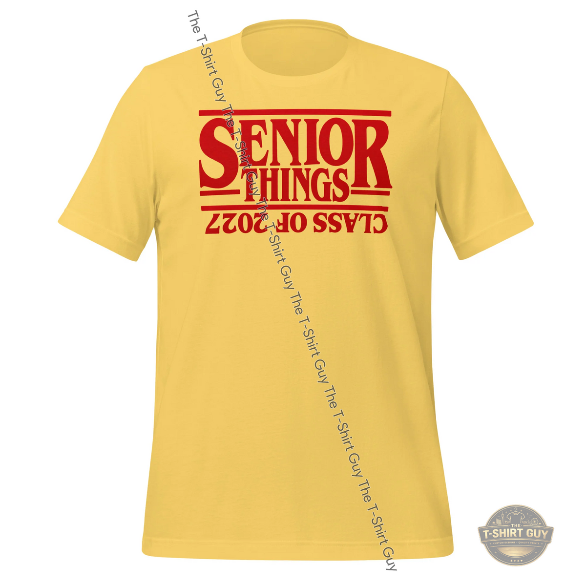 Watermarked - Senior Things Class of 2027 Unisex t-shirt