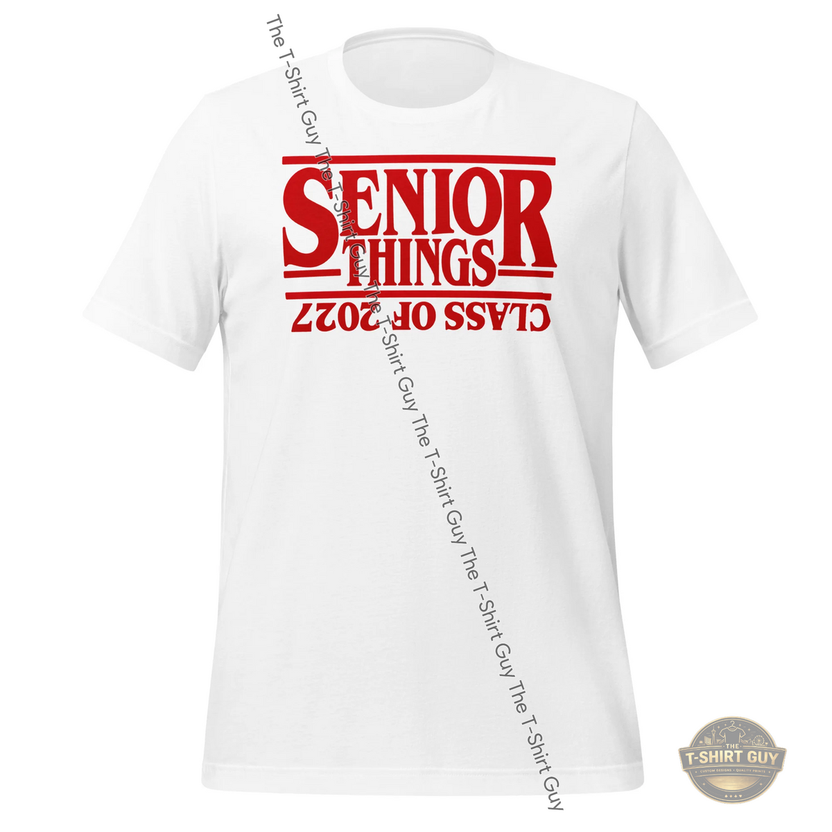 Watermarked - Senior Things Class of 2027 Unisex t-shirt