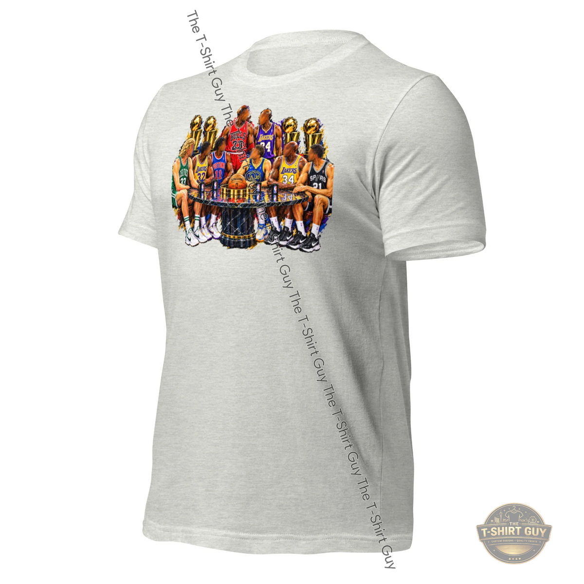 Watermarked - Basketball Legends at the Trophy Table Unisex t-shirt