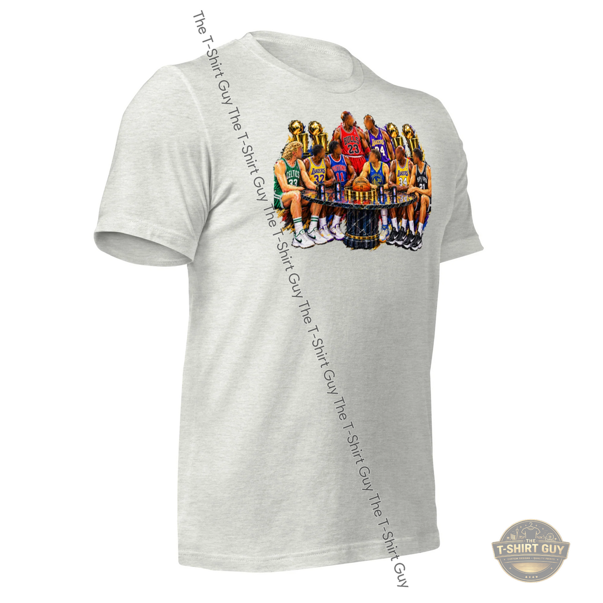 Watermarked - Basketball Legends at the Trophy Table Unisex t-shirt