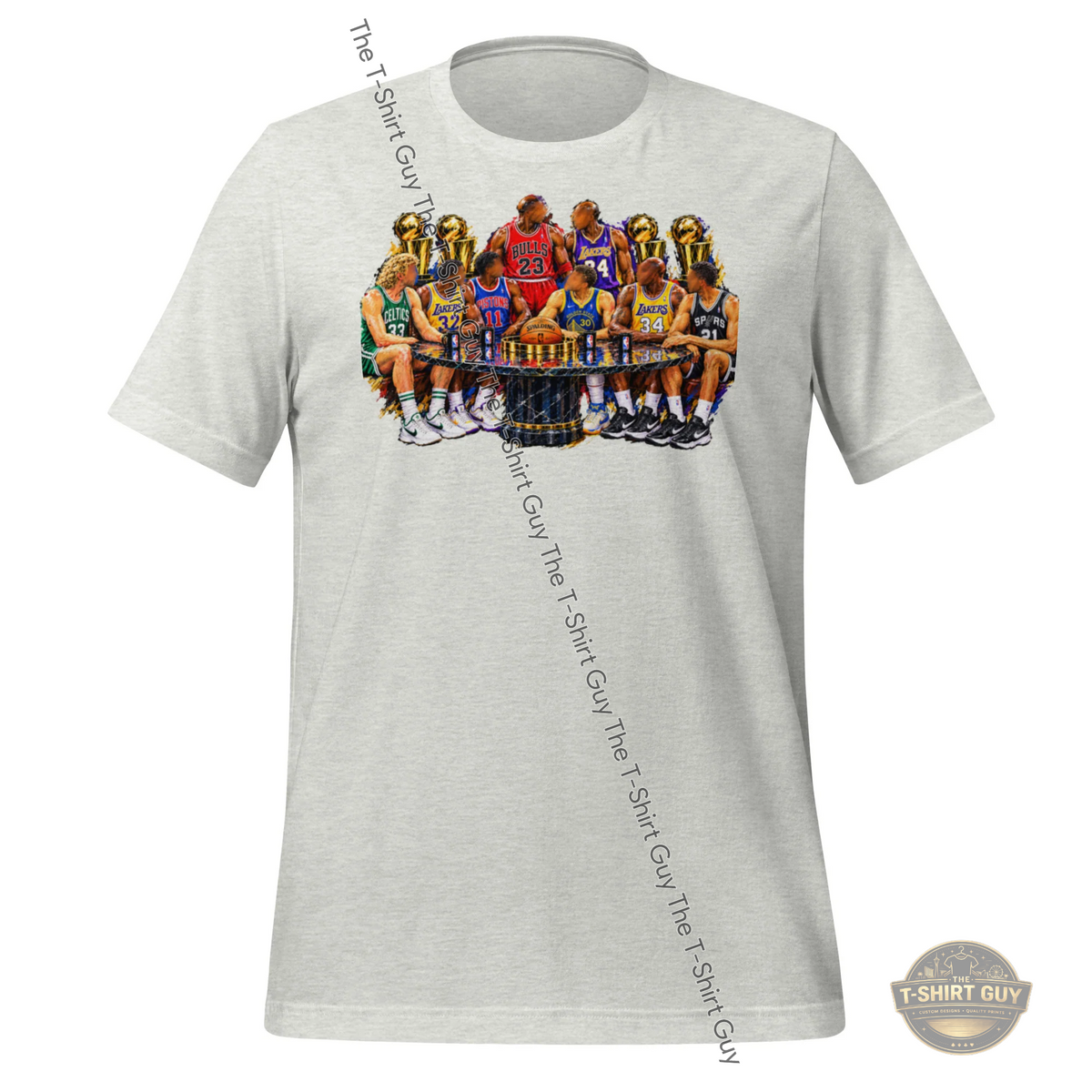 Watermarked - Basketball Legends at the Trophy Table Unisex t-shirt