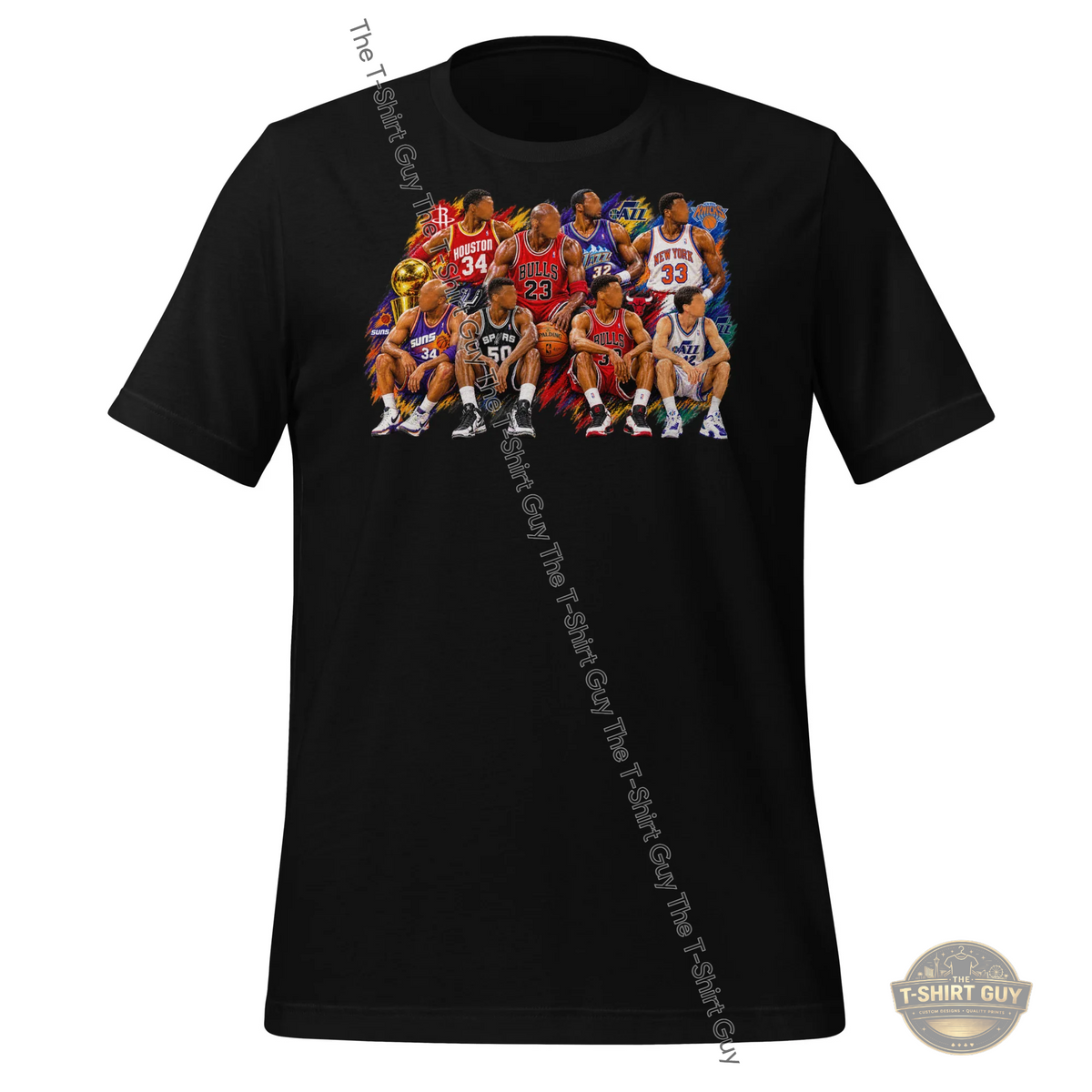 Watermarked - 90s NBA Legends Unisex t-shirt