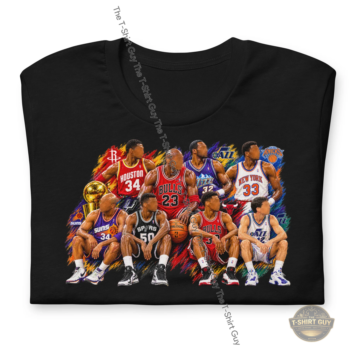 Watermarked - 90s NBA Legends Unisex t-shirt