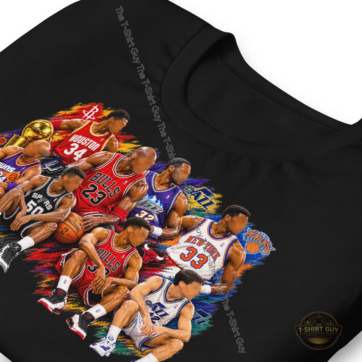 Watermarked - 90s NBA Legends Unisex t-shirt