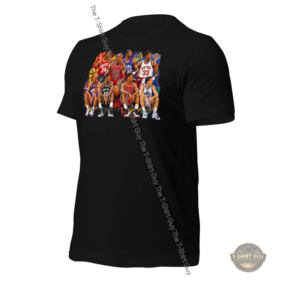 Watermarked - 90s NBA Legends Unisex t-shirt