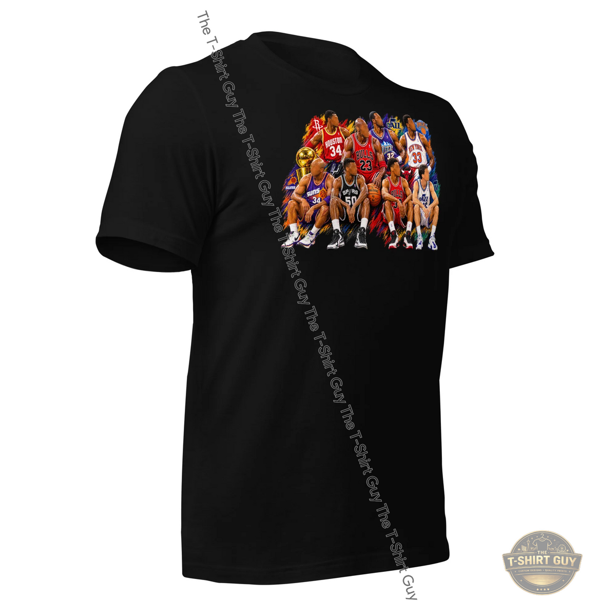 Watermarked - 90s NBA Legends Unisex t-shirt