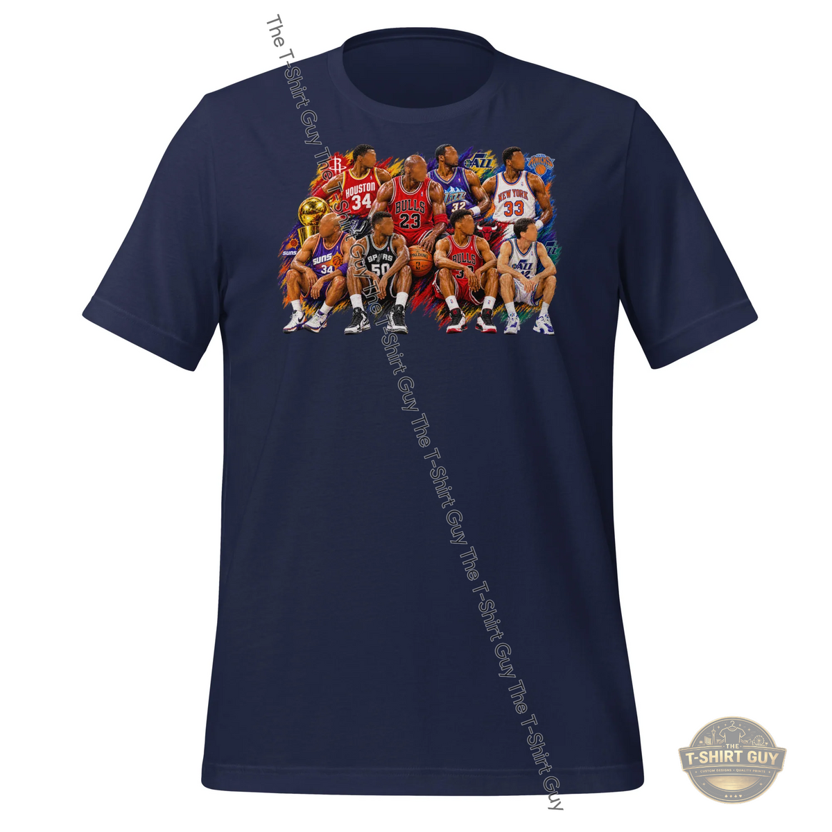 Watermarked - 90s NBA Legends Unisex t-shirt
