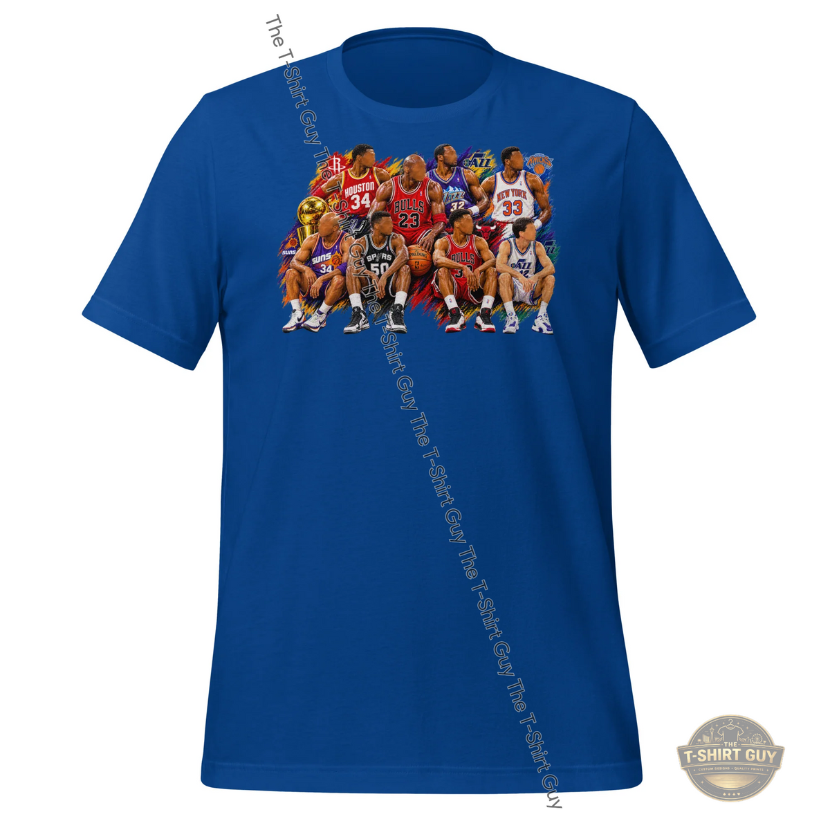 Watermarked - 90s NBA Legends Unisex t-shirt