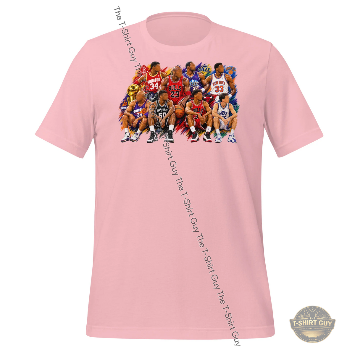 Watermarked - 90s NBA Legends Unisex t-shirt