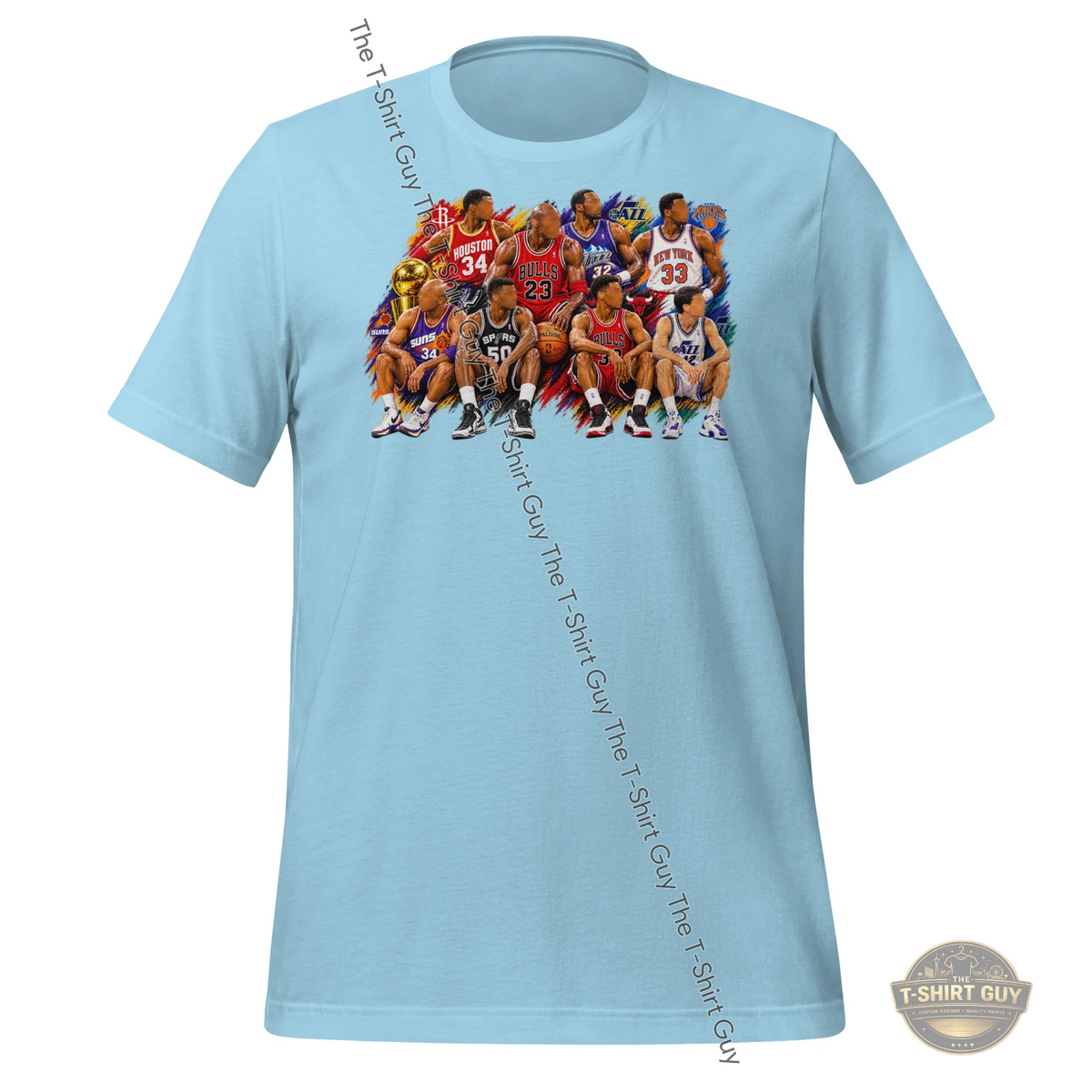 Watermarked - 90s NBA Legends Unisex t-shirt
