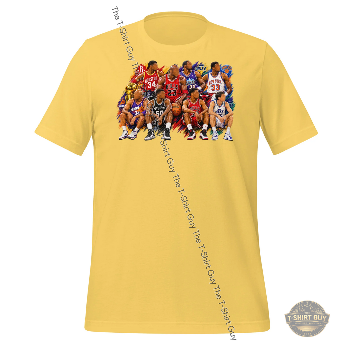 Watermarked - 90s NBA Legends Unisex t-shirt