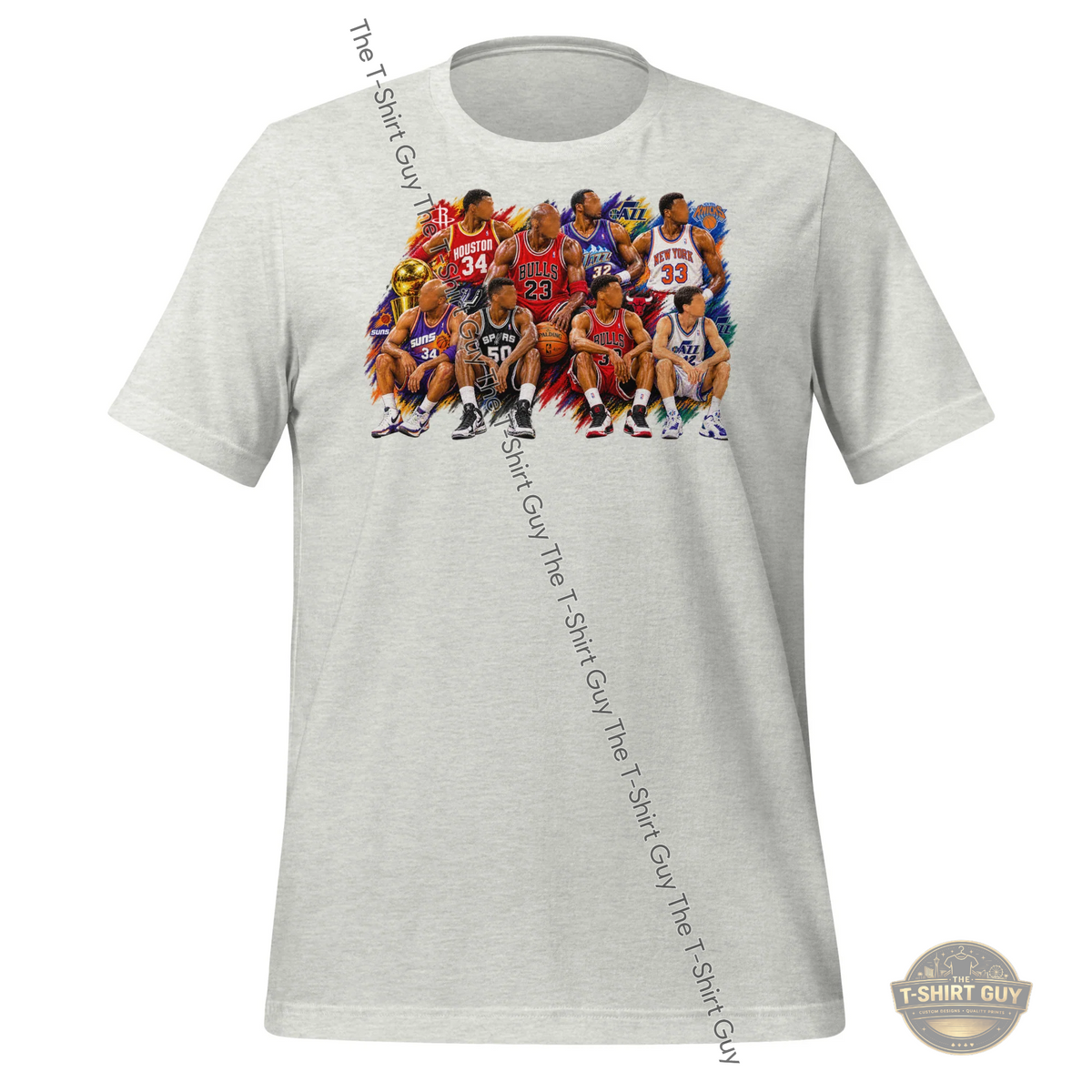 Watermarked - 90s NBA Legends Unisex t-shirt