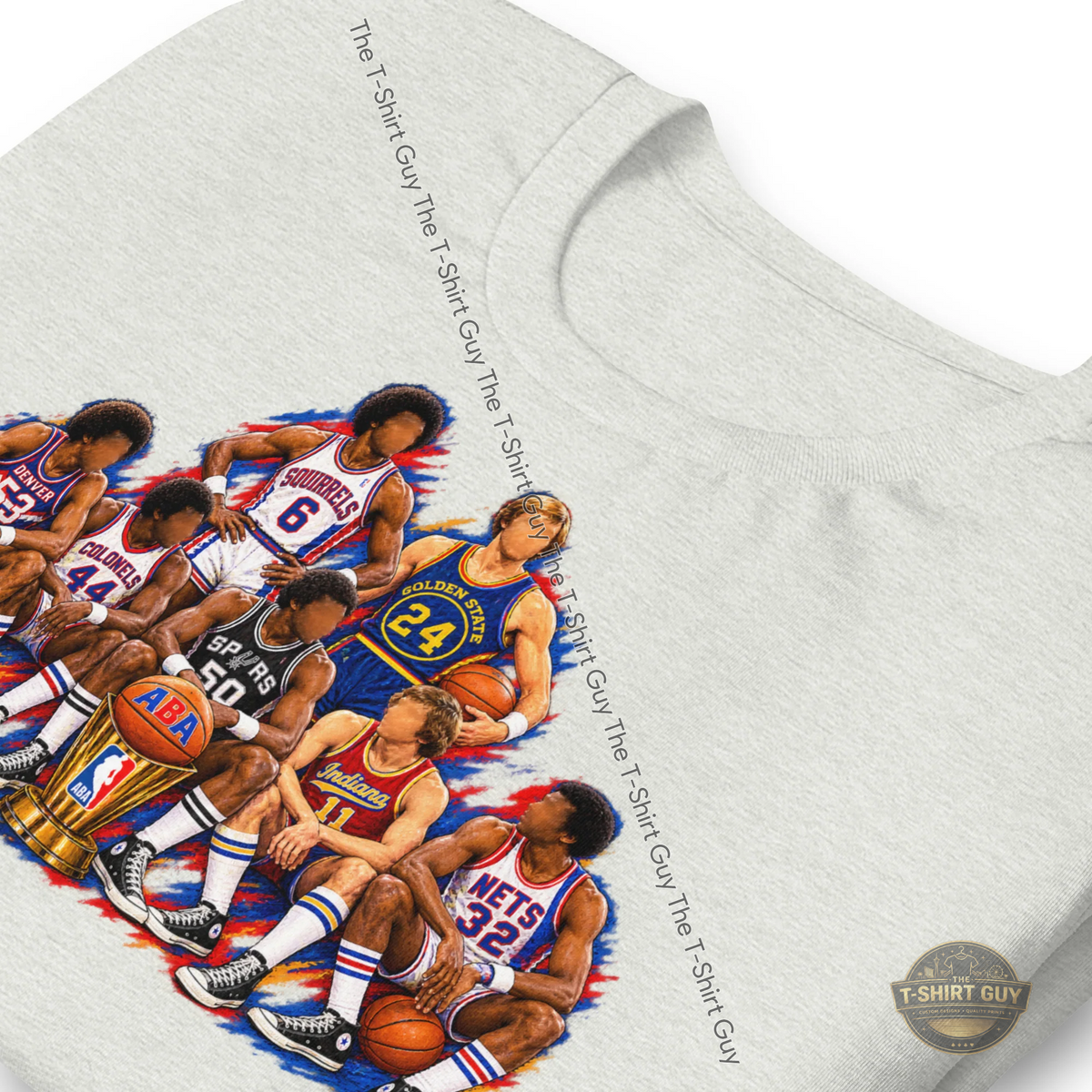 Watermarked - Vintage ABA All Star Team Unisex t-shirt