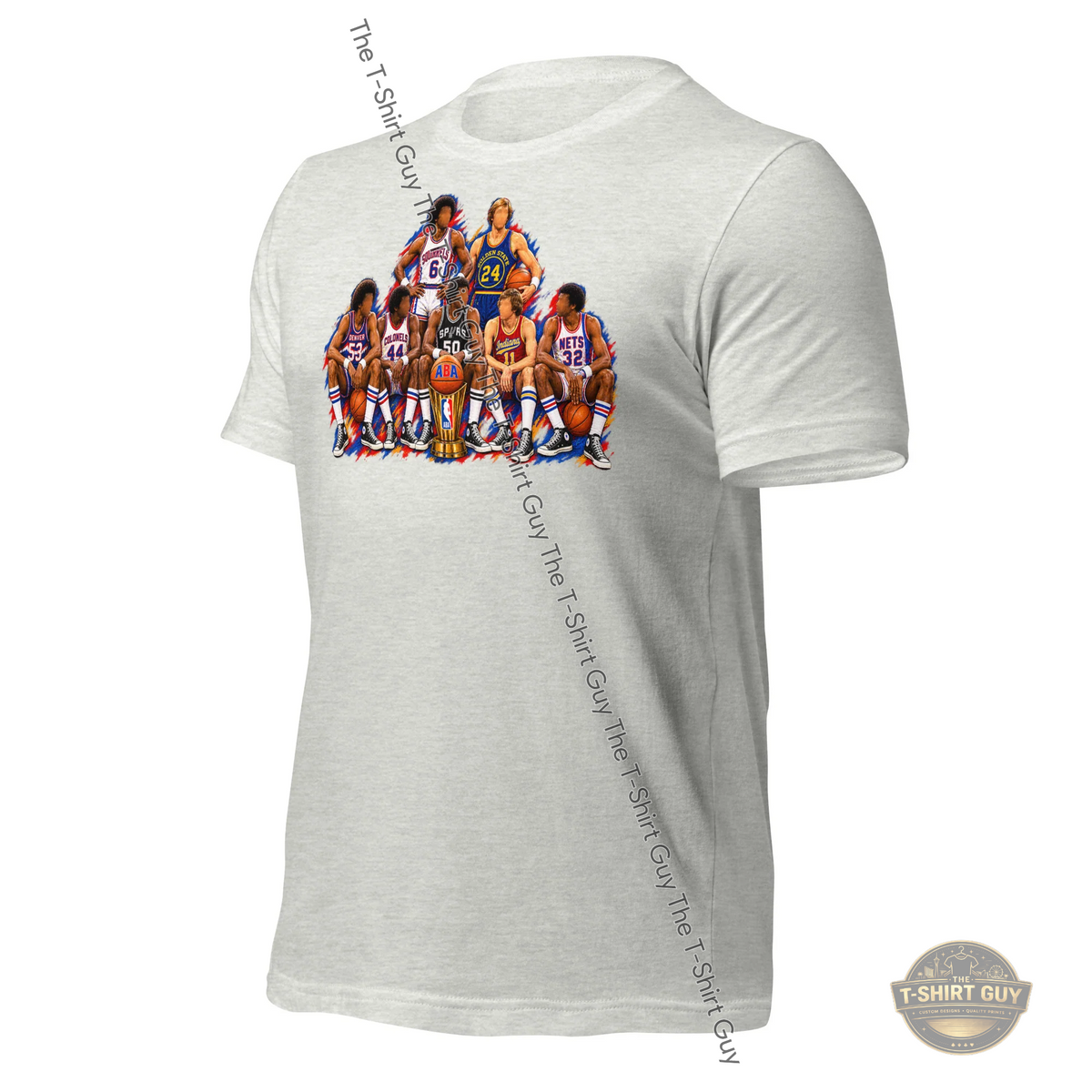Watermarked - Vintage ABA All Star Team Unisex t-shirt