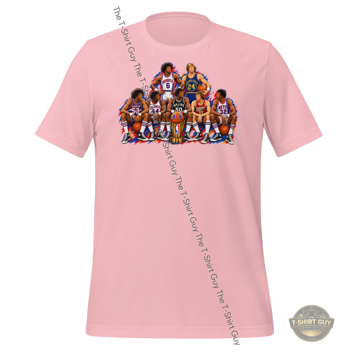 Watermarked - Vintage ABA All Star Team Unisex t-shirt