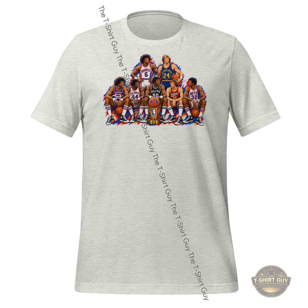 Watermarked - Vintage ABA All Star Team Unisex t-shirt