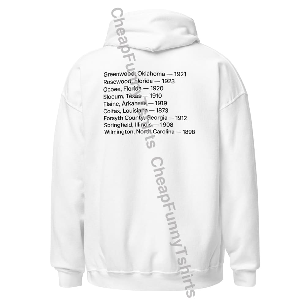 We Remember What They Tried To Erase Unisex Hoodie